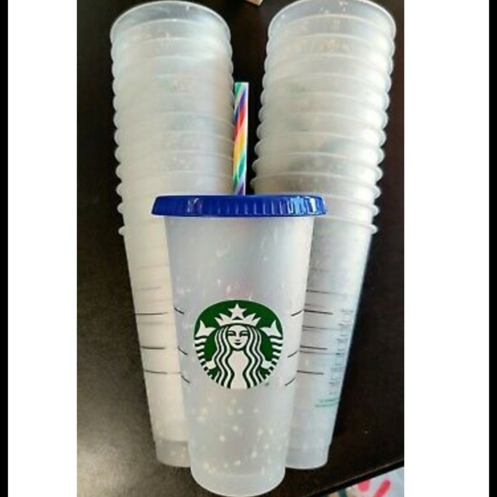 🎉🥳15 Starbucks confetti cups
